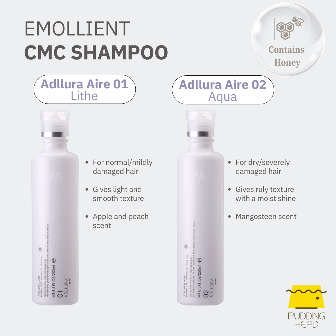 MUCOTA ADLLURA AIRE | 01 Emollient CMC Shampoo Lithe 250ml