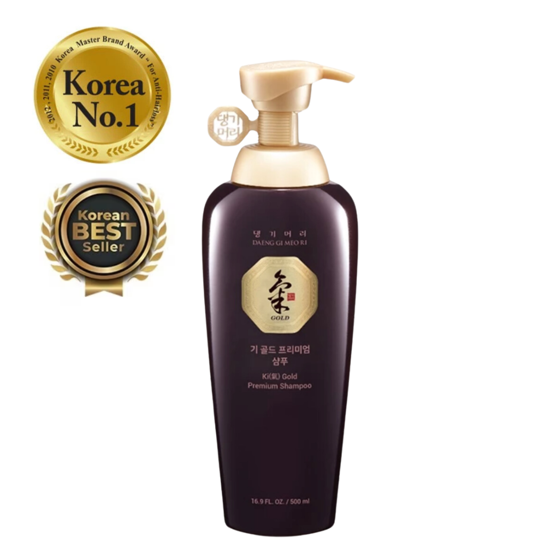 DAENG GI MEO RI Ki Gold Premium Shampoo 500ml (Anti-Dandruff & Hair Loss)