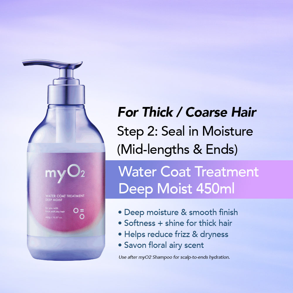 myO2 Water Coat Deep Moist Treatment 450g