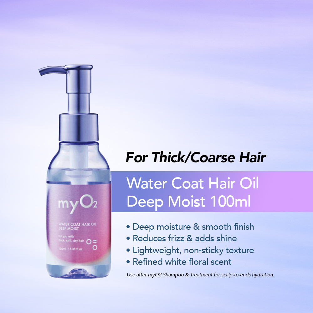 myO2 Water Coat Deep Moist Hair Oil 100ml