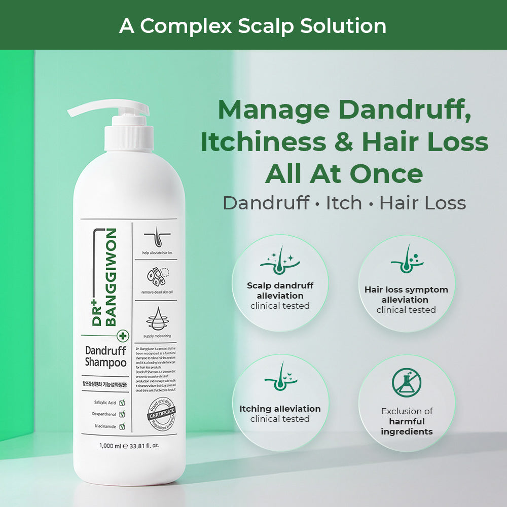 DR.BANGGIWON Dandruff Shampoo for Anti-Hair Loss 1000ml