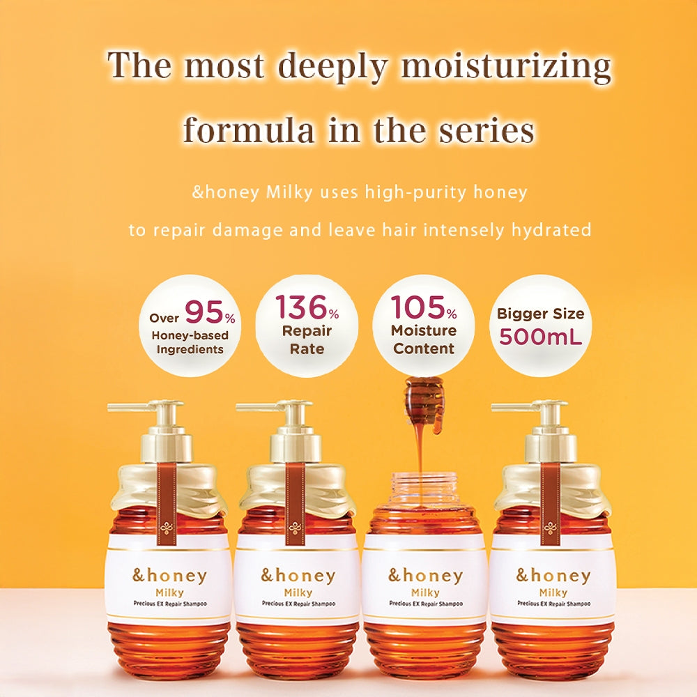 &honey Milky Precious Ex Hair Oil 105ml