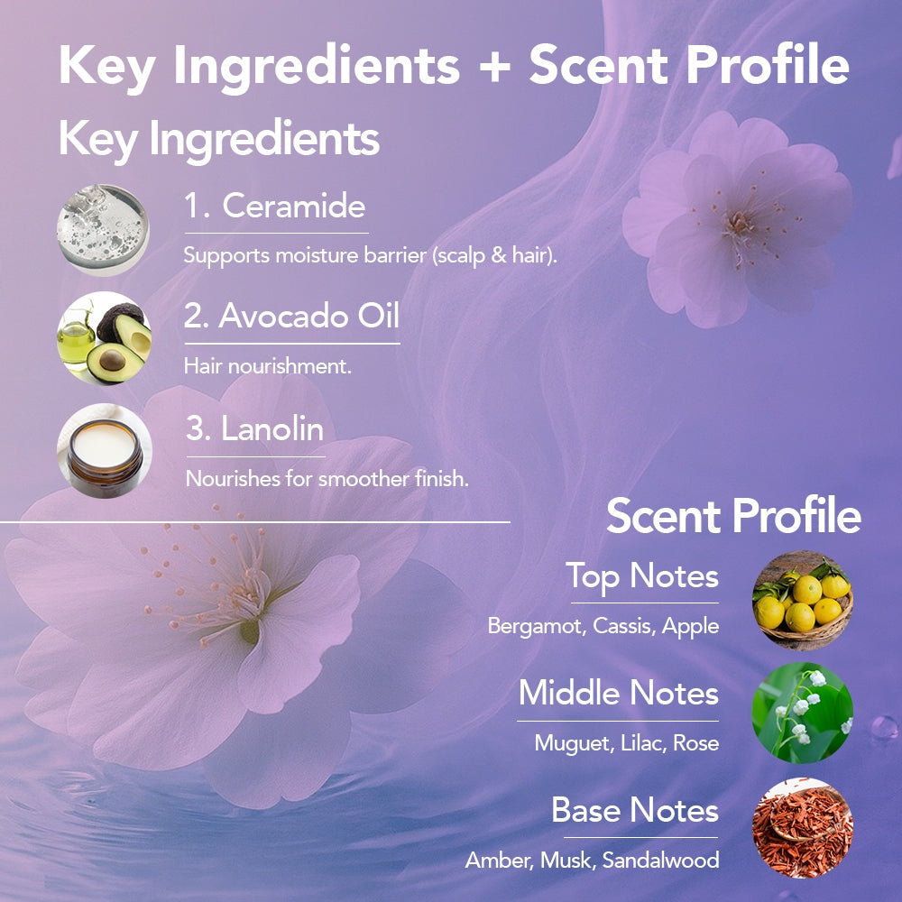 myO2 Watercoat Deep Moist/Sleek Moist Shampoo 450ml / Treatment 450g / Hair Oil 100ml