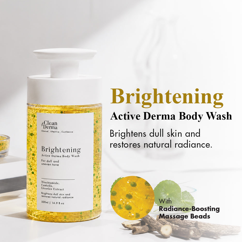 THE CLEAN DERMA Brightening Active Derma Body Wash 500ml