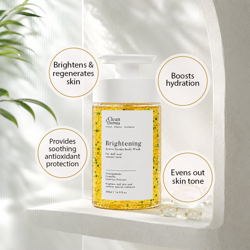 THE CLEAN DERMA Brightening Active Derma Body Wash 500ml