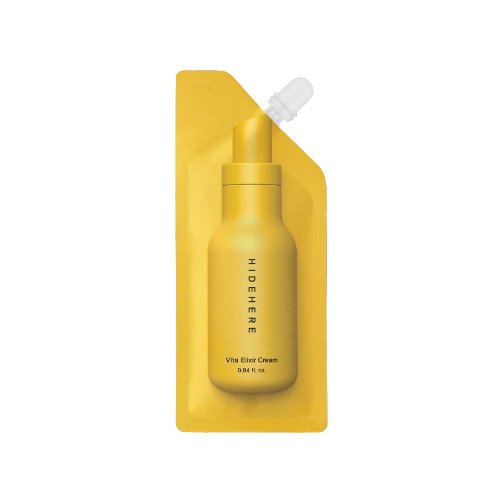 HIDEHERE Cleanser / Essence / Serum / Sun Protector / Mask 25ml [Hyaluronic / Vita Elixir / Cica Care / Collagen ]