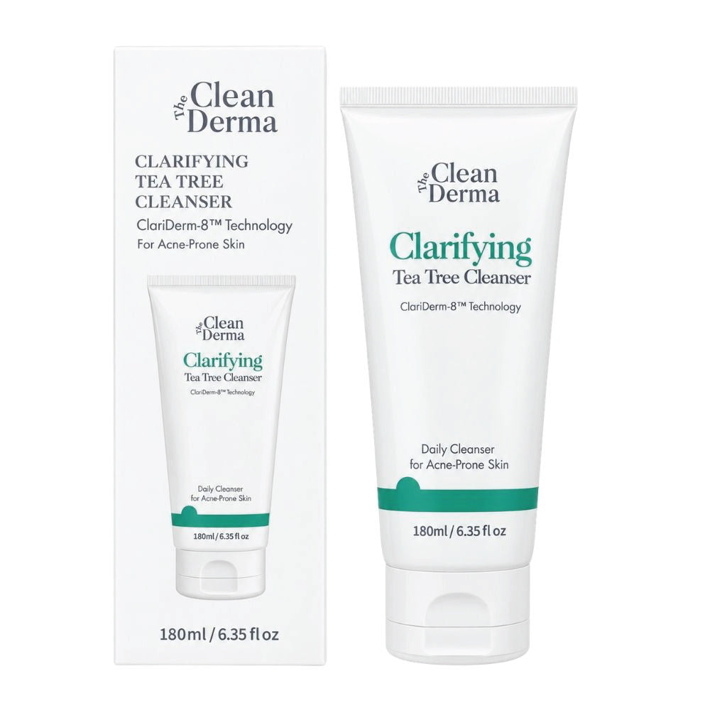 THE CLEAN DERMA Clarifying Tea Tree Cleanser 180ml