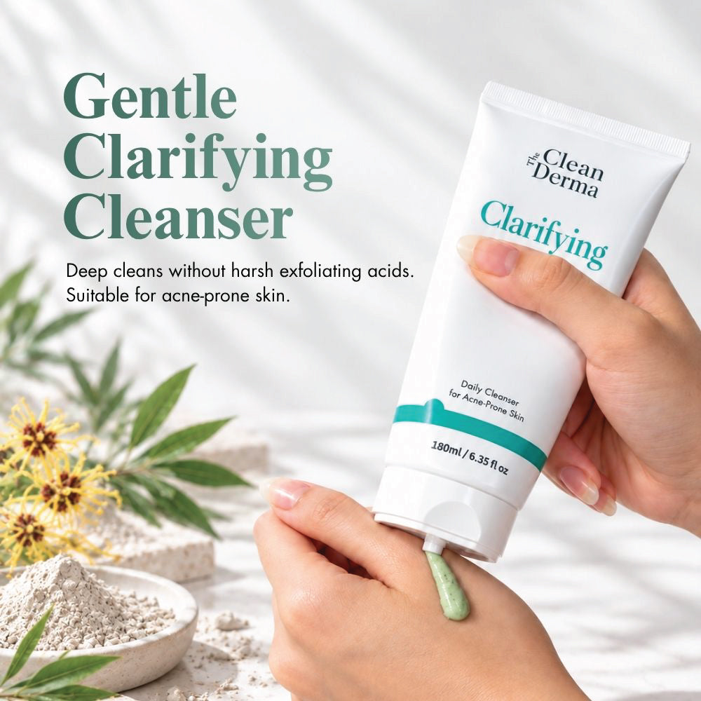THE CLEAN DERMA Clarifying Tea Tree Cleanser 180ml