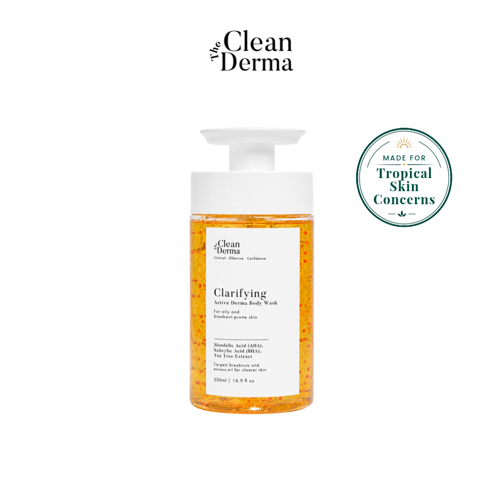 THE CLEAN DERMA Clarifying Active Derma Body Wash 500ml
