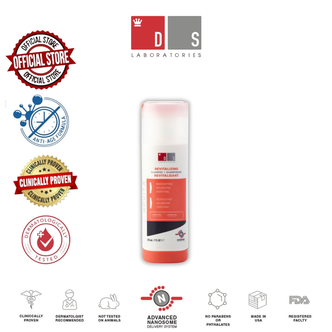 DS LABORATORIES Revita High-Performance Hair Revitalizing Shampoo [100ml/205ml/500ml]