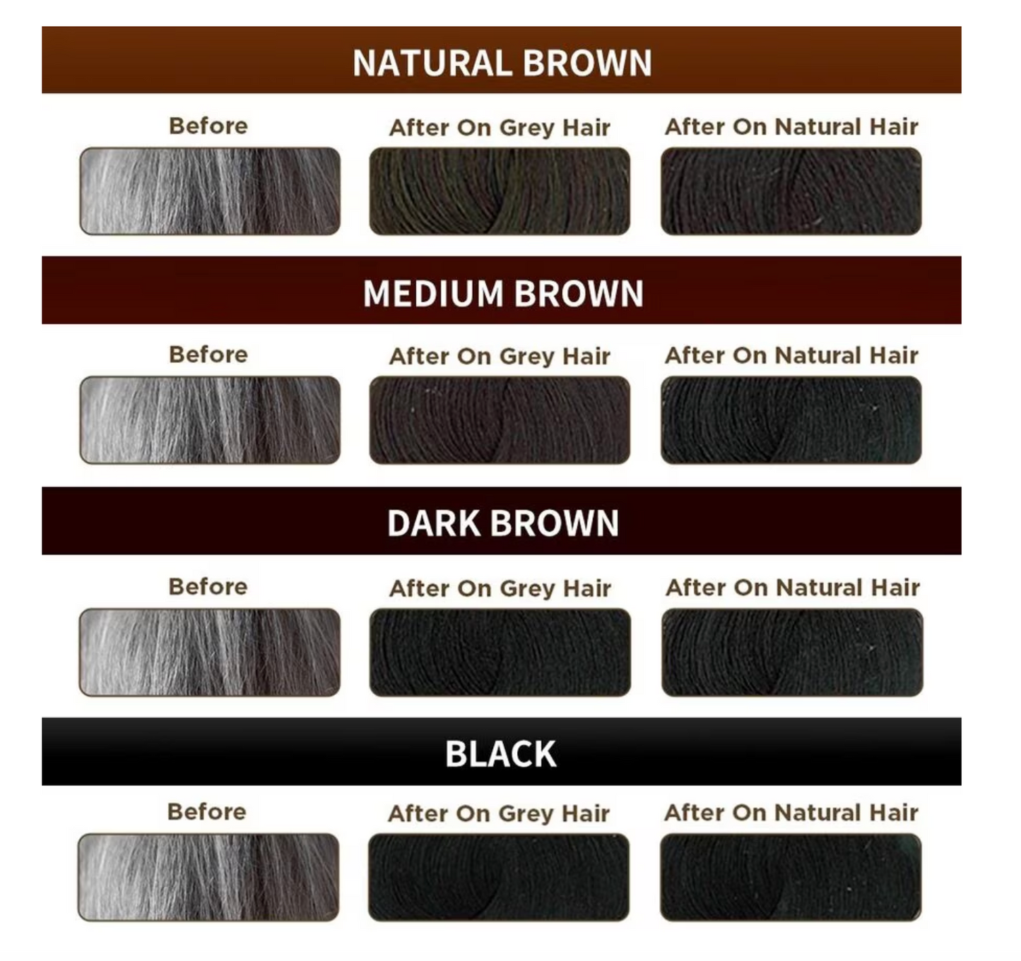 DAENG GI MEO RI Medicinal Herbal Hair Colour [Natural Brown/Dark Brown/Medium Brown/Black] 60g