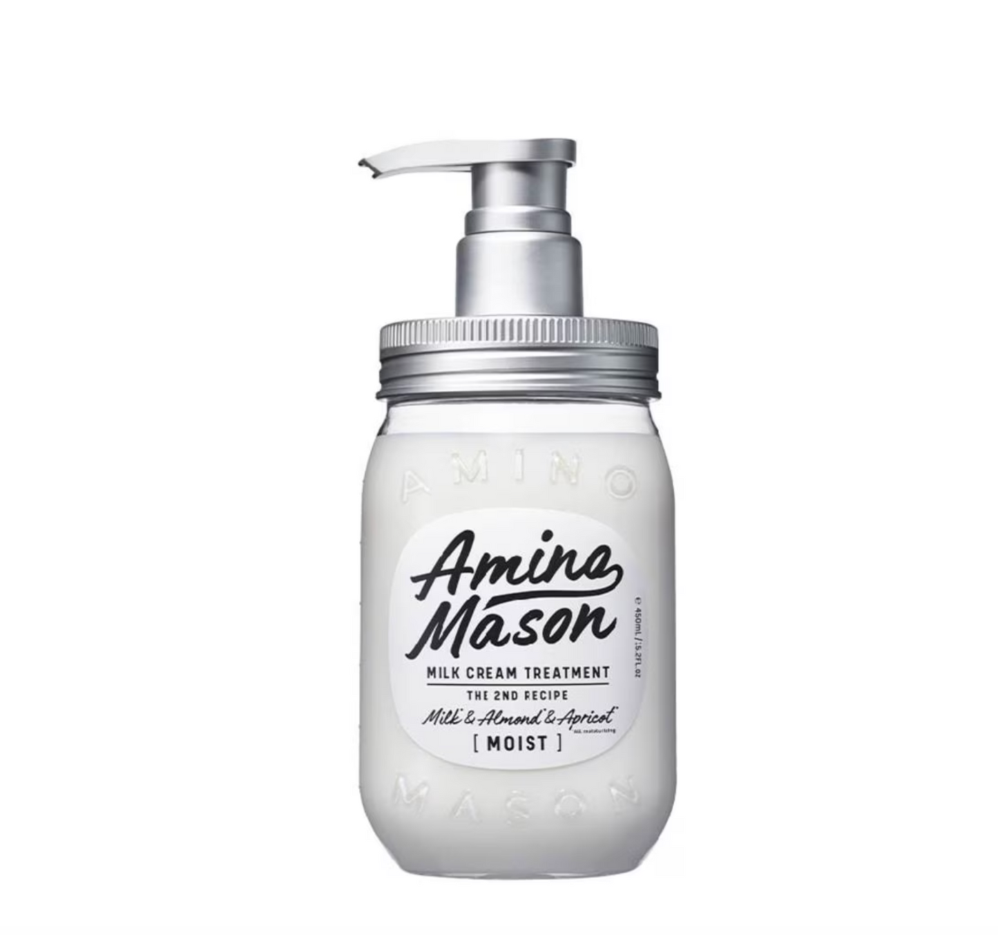 AMINO MASON Milk Cream Treatment Moist (Suitable for Normal To Dry And Damaged Hair) 450ml