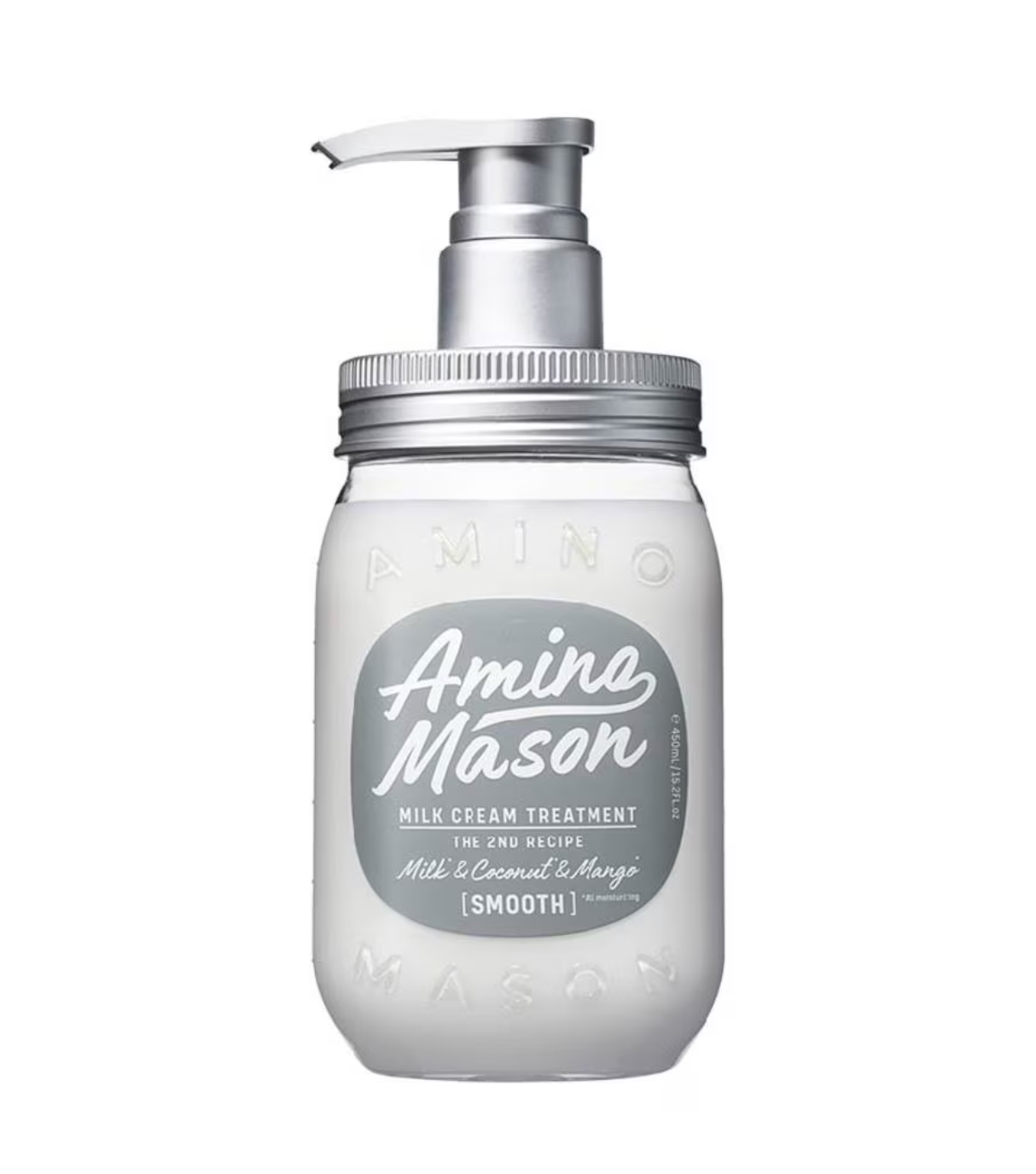 AMINO MASON Milk Cream Smooth Treatment (Suitable for Normal To Fine, Volumeless Hair) 450ml