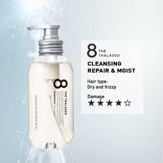 8 THE THALASSO Cleansing Repair & Moist Shampoo 475ml