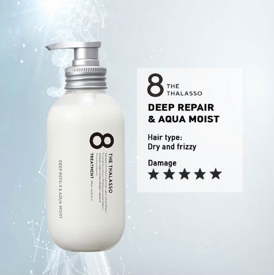 8 THE THALASSO Deep Repair & Aqua Moist Treatment 475g