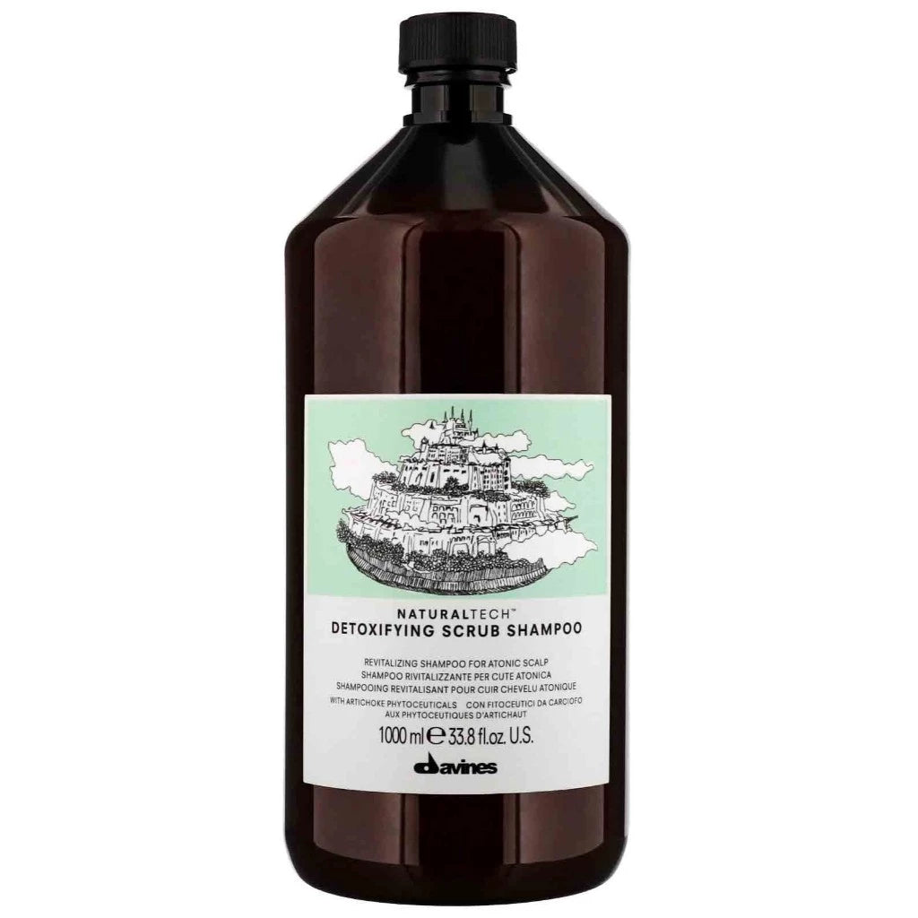 DAVINES Naturaltech Detoxifiying Scrub Shampoo 1000ml