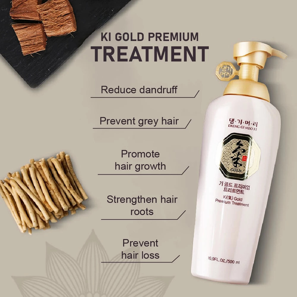 DAENG GI MEO RI Ki Gold Premium Treatment 500ml (Anti-Dandruff & Hair Loss)