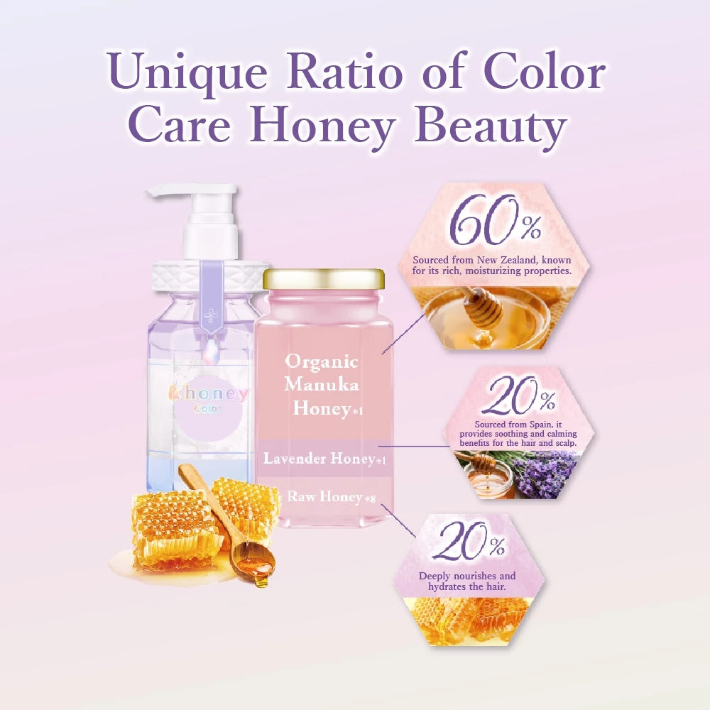 &honey Color Control Repair Shampoo 440ml